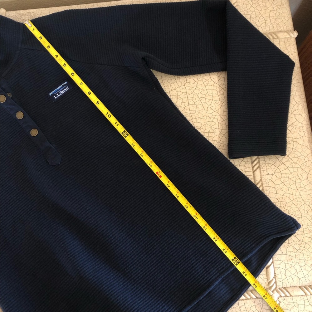 LL BEAN Quarter snap button Pullover 🏔️🥾 - image 7